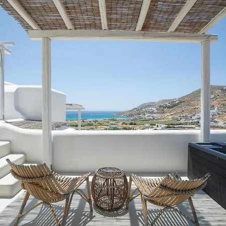 Mykonos Stone Villa Kalo Livadi Sea View Kalo Livadi