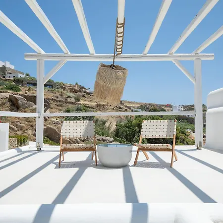Holiday home Mykonos Stone Villa Kalo Livadi Sea View *