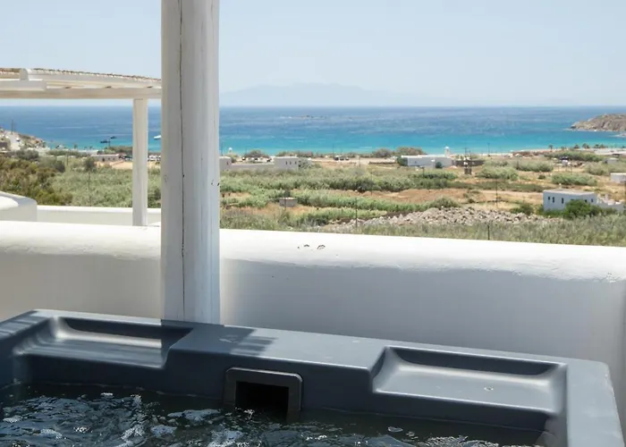 Holiday home Mykonos Stone Villa Kalo Livadi Sea View Kalo Livadi