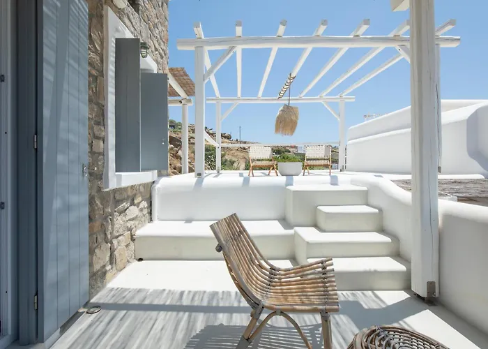 Mykonos Stone Villa Kalo Livadi Sea View Kalo Livadi