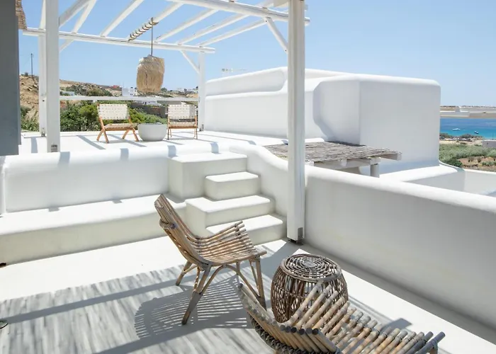 Mykonos Stone Villa Kalo Livadi Sea View Holiday home