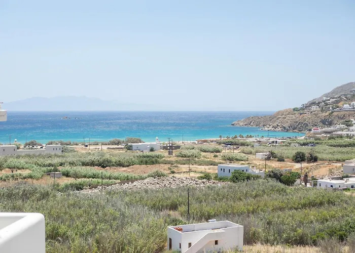 Mykonos Stone Villa Kalo Livadi Sea View Ferienhaus Kalo Livadi