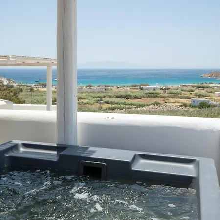 Feriehus Mykonos Stone Sea View Kalo Livadi
